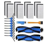 Pexorin Parti di ricambio, for Eufy, for RoboVac 11S, 15C, 30, 30C, 12, 35C Robot Aspirapolvere, Kit di accessori 18 pezzi Filtro per aspirapolvere
