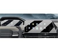 Pexorin Pellicola display di navigazione Proteggi schermo per navigazione GPS in vetro temperato, per accessorio interno automobilistico per Changan Cs55 Plus 2023/2024(BLACK 12 3 Inch)