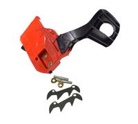 Pexorin Perni della barra di spinta del paraurti con dadi, coperchio della ruota dentata della frizione della maniglia del freno, for motosega 4500 5200 5800 Copertura per maniglia freno motosega