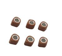 Pexorin Pesi a rulli for variatore 16x13mm 5,5g 6g 7g, for 50cc Simili a PGO Big Max II PMX Rullo di azionamento del Quadro Elettrico(Black 4g)