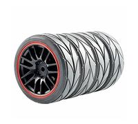 Pexorin Pneumatici Grip Insert Sponge Wheel, for HSP, for HPI Racing, 1/10 1:10 On-Road Car RC 9068-6081 Set di Pneumatici RC per Tutti i Terreni