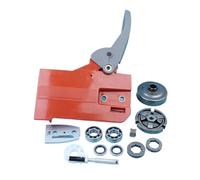 Pexorin Pompa olio coperchio tamburo frizione freno catena, for Husqvarna, 50 51 55, for Rancher, motosega 0,325" 7T 3/8" 7T Paraolio cuscinetto pignone Kit cuscinetto albero motore motosega