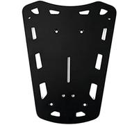 Pexorin Portapacchi for moto, for KLX400, for KLX 400 2003-2008 Set portapacchi posteriore superiore for moto in alluminio nero Portapacchi posteriore Portapacchi per moto
