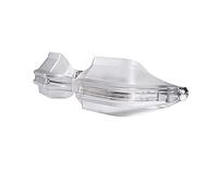 Pexorin Protezioni for le mani for motociclette, con indicatori di direzione leggeri, for, YZF-R3 YS 250 120 NMAX155 Protezione paramani per moto(White with Light)