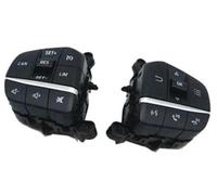 Pexorin Pulsante di controllo della velocità crociera dell'auto, for Focus, for Fiesta, 2019-2020 Volante multifunzione for auto del volume audio da DT1T-9E740-AA Kit pulsanti al volante