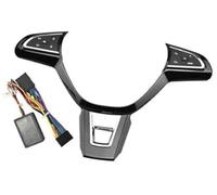 Pexorin Pulsante di controllo della velocità crociera dell'auto, for Skoda, for Superb, for Yeti Volante multifunzione for auto del telefono Interruttore audio volume Kit pulsanti al volante