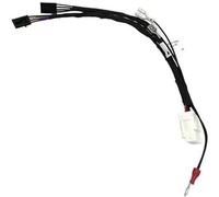 Pexorin Pulsante di controllo della velocità crociera for auto, for Fiesta, MK7 MK8 ST, for Ecosport, 2013 multifunzione del volume interruttore volante dell'auto Kit pulsanti al volante(BLACK Cable)