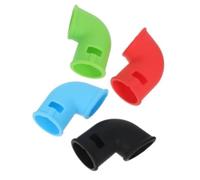 Pexorin Set deviatore vapore per pentola a pressione universale in silicone da 4 pezzi, friggitrice ad aria estensibile e accessori elettrici, sfiato da cucina multicolore, per cucinare in