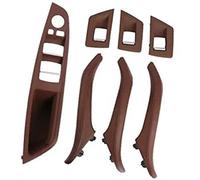Pexorin Set di maniglie in pelle for porta interna sinistra destra for auto, for, serie 5 F10 F11 2010-2017 Maniglia per porta interna