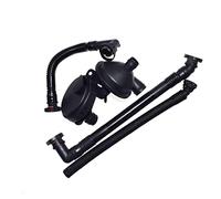 Pexorin Set di tubi sfiato della valvola del basamento PCV, for BMW, 330i 325Xi E46 11611432559 11157532649 11617501566 Tubo flessibile del termostato(Grey)