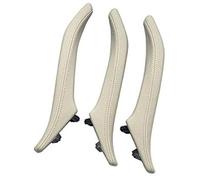 Pexorin Set maniglia porta interna in pelle passeggero sinistra destra, for, serie 5 F10 F11 F18 520i 523i 525i 528i 535i Maniglia per porta interna(Oyster)