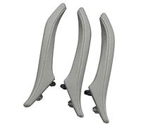 Pexorin Set maniglia porta interna in pelle passeggero sinistra destra, for, serie 5 F10 F11 F18 520i 523i 525i 528i 535i Maniglia per porta interna(Gray)