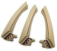 Pexorin Set maniglie for porta interna auto con guida a sinistra, for, serie 3 E90 E91 E92 316 318 320 325 328i 2004-2012 Maniglia per porta interna(Beige)