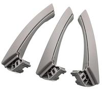 Pexorin Set maniglie for porta interna auto con guida a sinistra, for, serie 3 E90 E91 E92 316 318 320 325 328i 2004-2012 Maniglia per porta interna(Grey)