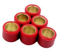 Pexorin Set rulli variatore Scooter 16x13mm 50cc Modelli 4 Tempi, for Django Kisbee V-Clic Disponibile in Pesi da 4g a 7g Rullo di azionamento del Quadro Elettrico(Black 16x13mm 6g)