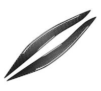 Pexorin Sopracciglia for fari anteriori, for F10 F11 F18, for Serie 5 2011-2017 Adesivo for rivestimento fari anteriori Sopracciglia for fari Palpebre copertura per palpebre dei fari delle auto
