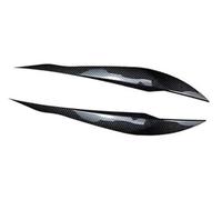 Pexorin Sopracciglia for fari anteriori, for Serie 3 E90 E91 320I 330I 2005-2012 Adesivi for fari anteriori for auto Sopracciglia Palpebre Ciglia copertura per palpebre dei fari delle auto