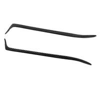 Pexorin Sopracciglio del faro, for 3, for serie M3 E36 1992 1993 1994 1995 1996 1997 1998 Adesivi for rivestimento palpebra ABS copertura per palpebre dei fari delle auto(BLACK Carbon Fiber)