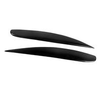Pexorin Sopracciglio del faro, for Opel, for Corsa D, for VXR 2006-2014 Adesivo for auto Sopracciglio del faro anteriore Palpebra di finitura copertura per palpebre dei fari delle auto
