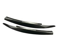 Pexorin Sopracciglio del faro, for VW, 2008-2017, for Scirocco, Adesivo for carrozzeria esterna sopracciglio del faro anteriore copertura per palpebre dei fari delle auto(BLACK Carbon fibre)