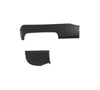 Pexorin Strisce di rivestimento for console centrale auto, for Golf, 6, MK6, GTI 2008-2013, strisce for pannello controllo, accessori interni, for in fibra carbonio ABS Rivestimento del cruscotto
