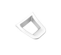 Pexorin Striscia decorativa for auto, for Passat, B8, Mk2, Golf, 7, .5 Mk7 E-Up, adesivo for copertura volante Rivestimento del cruscotto(Silver)