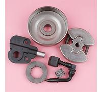 Pexorin Tamburo Frizione 325 8T Cerchio Pignone Pompa Olio Kit Cuscinetto Ad Aghi, for Partner, 350 351 Motosega Pezzo di Ricambio Kit frizione