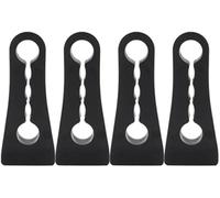 Pexorin Tampone di bloccaggio della porta, for Mitsubishi, for Pajero Lancer Outlander ASX, guarnizione di tenuta for rumore scricchiolante, cuscinetto di riduzione del rumore Ammortizzatore per auto