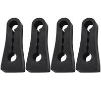Pexorin Tampone di bloccaggio della porta smorzatore acustico, for Toyota, for Land Cruiser, J100 J200 LC100 LC200, cuscinetto di riduzione del rumore insonorizzato e sordo Ammortizzatore per auto
