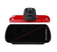 Pexorin Telecamera for luce freno di retromarcia for auto, for Fiat, Ducato, Peugeot, Boxer, Citroen, Jumper 2006-2018 doppia for terza Telecamera per la terza luce di stop dell'auto