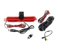 Pexorin Telecamera for retromarcia, luce freno, for VW, for Caddy, 2003 2004 2005 2006 2007 2014 for visione notturna for parcheggio in for Telecamera per la terza luce di stop dell'auto