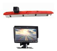 Pexorin Telecamera HD 720P for terza luce di stop Luci +7 monitor Transporter T6, for Multivan, 2016-2019 for con una porta sollevamento Telecamera per la terza luce di stop dell'auto