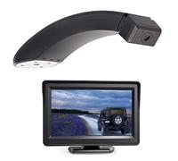 Pexorin Telecamera HD for terza luce di stop, luci +5 monitor, for Ford, Transit Connect Wagon XLT Transporter Minivan 2014-2017 Telecamera per la terza luce di stop dell'auto