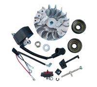 Pexorin Volano Kill Switch Bobina di Accensione Tendicatena Paraolio, for Husqvarna, 137 137E 142 142E Motosega Dadi Leva Dell'aria Kit cuscinetto albero motore motosega