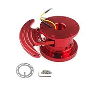 Pexorin Volante Kit mozzo di rilascio racing con inclinazione rapida e corpo adattatore Kit boss rimovibile a scatto Mozzo del volante(Rot)