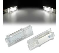Pexorina 2 pezzi, for Fiat, 500 500X 500L Panda Grande Punto LED vano piedi vano bagagli bagagliaio luci interne vano portaoggetti lampade Luce vano piedi vano bagagli