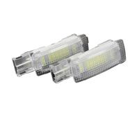 Pexorina Lampade da lettura for specchietto retrovisore interno a LED for visiera parasole, for VW, Golf4 5 6 7 Plus, for Passat, B5 B6 B7 CC, for Jetta, for POLO, for Beetle, for EOS Luce vano piedi