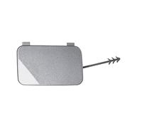 PEXORT, for Audi, Q5 2008-2017, 8R0807449 8R0807450 Accessori auto, tappo gancio di traino paraurti posteriore Copertura occhiello di traino Tappo per gancio di traino(Gray driver side)