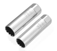 Peygre 2 Pz Bussola per Candele, 16mm/14mm, 12 Punti, 3/8 Pollice