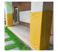 PEYNIR Imbottitura del Palo Imbottitura in Schiuma Extra Large per Pali 50x50 40x40 30x30cm, Avvolgente su 4 Lati Imbottitura Quadrata per Pali per Veranda Cortile(Yellow,16"x16"/41x41cm)