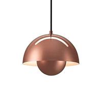 PEYNIR Lampada a sospensione in stile nordico Lampada a sospensione a forma di cerchio creativo Lampadario con paralume in metallo Regolabile E27 Luci a sospensione Apparecchio di illuminazione a sosp