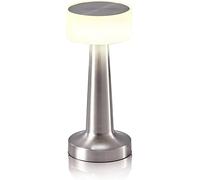 PEYNIR Lampada da Tavolo a LED Lampada da scrivania in Metallo a 3 Livelli di luminosità Lampada da Comodino con Ricarica Sub a 3 Colori Touch Control Lampada da Comodino