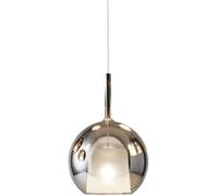 PEYNIR Lampadario a Sospensione in Vetro Lampadario a soffitto Rotondo a V Realizzato a Mano Fai-da-Te Lampada a Sospensione per Sala da Pranzo di metà secolo Lampada a Sospensione per Cucina