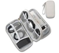 Peysaitr Borsa organizer per cavi, borsa organizer per accessori elettronici, borsa organizer per cavi da viaggio, borsa gadget da viaggio per USB, cavo, drive, scheda SD, caricabatterie hard disk