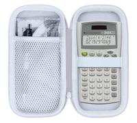 Peyyargo Custodia per Texas Instruments TI 30X II Calcolatrice (Bianco) | Custodia per TI-30Xa/TI-30X Pro/TI-30 ECO RS FC/TI-30XIIB/TI College PLUS/TI-30X IIS/TI-30XS, Custodia Rigida Eva