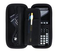 Peyyargo Custodia per Texas Instruments TI-84 Plus CE-T Calcolatrice | Custodia per TI-Nspire CX II-T/TI-Nspire CX II-T CAS/TI-83 Premium CE/TI-82 Stats, Custodia Rigida Eva