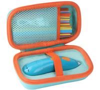 Peyyargo Duro Custodia Protettiva Compatibile con 3Doodler Start+ Essentials Set di Penna 3D (Verde Menta+Arancio)