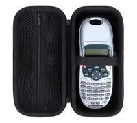 Peyyargo Duro Custodia protettiva compatibile con Dymo LetraTag LT-100H/ LetraTag LT-100H Plus Etichettatrice (Nero)