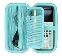 Peyyargo Duro Custodia protettiva compatibile con Texas Instruments TI-84 Plus CE-T/TI-Nspire CX II-T/TI-Nspire CX II-T CAS/TI-83 Premium CE/TI-82 Stats Calcolatrice Grafica (Verde Menta)