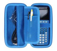 Peyyargo Duro Custodia protettiva compatibile con Texas Instruments TI-84 Plus CE-T/TI-Nspire CX II-T/TI-Nspire CX II-T CAS/TI-83 Premium CE/TI-82 Stats Calcolatrice Grafica (Cielo Blu)